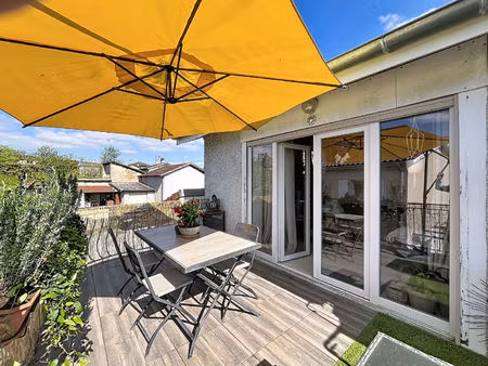 appartement 3 pièce(s) avec terrasse et places de parking  meximieux  au calme et dans une