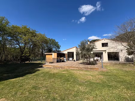 villa laroque des alberes 6 pièces 200 m2 - parcelle de 7000 m²