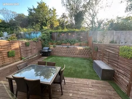 maison t4 rénovée avec jardin + pièce bonus - garage en option - marseille 11ème la valbar