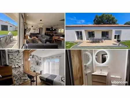 studio privatif neuf tout équipé au calme – spa  jardin  parking