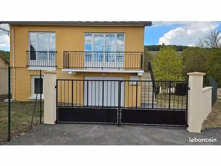 maison individuelle à louer  rénovée sur sous-sol  avec garage et jardin - cuisles 51700