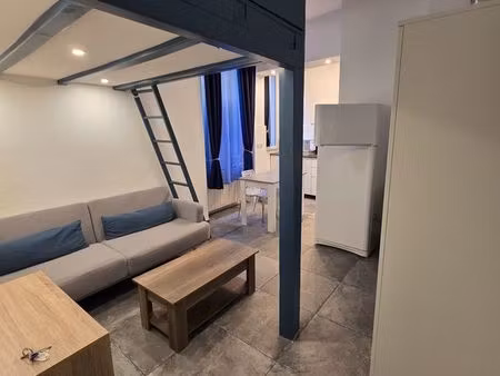 studio 22m² hyper centre grenoble – rénové  équipé  calme