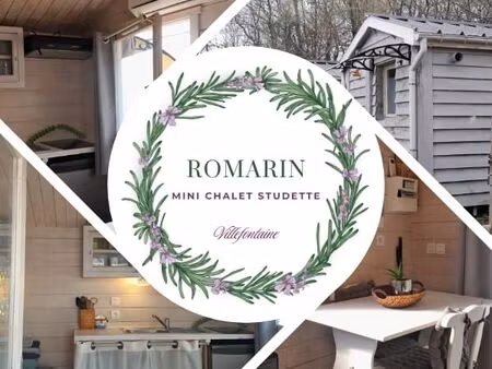 location mini-chalet / studette ultra fonctionnel et cosy pour 1 à 2 pers ¤ durée variable