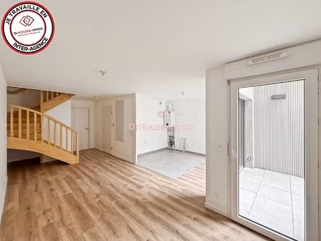 mérignac duplex t3 lumineux avec loggia et parking