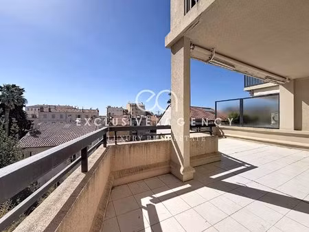 cannes banane - 4 pièces 86m² avec vaste terrasse