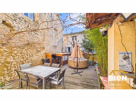 maison de caractère en pierre – 156 m² – double terrasse