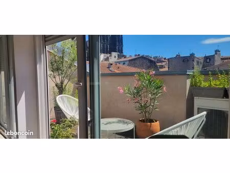 appartement centre ville 5 pièces - terrasse