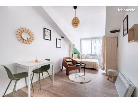 studio renové meublé hypercentre