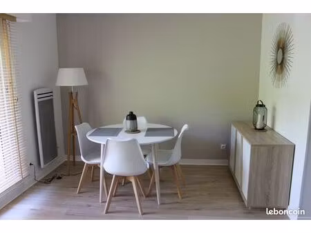 bel appartement t2 meublé bord de loire  parking