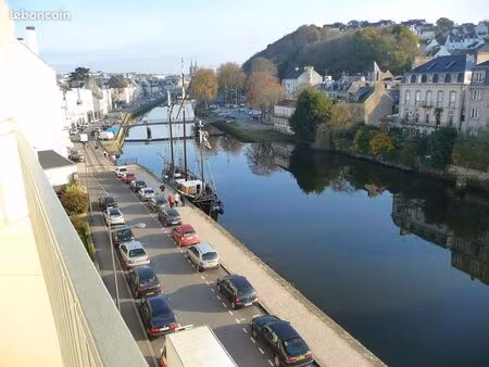 appartement t3/f3 quimper vue sur l'odet
