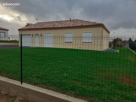 location maison individuelle 110m2 sur tanus avec terrain