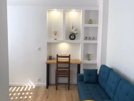 loué f2 meublé - brive centre ville