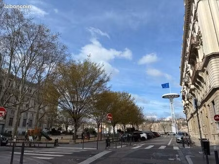 studio meublé sur cour intérieure - quartiers des universités quai du rhône et piscine du 