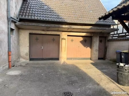 box / garage fermé sécurisé de 20 m2 - rue du général-leclerc à ostwald