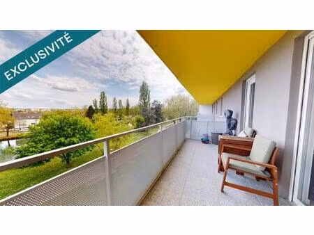 mulhouse | appartement 3 pièces récent avec terrasse et parking