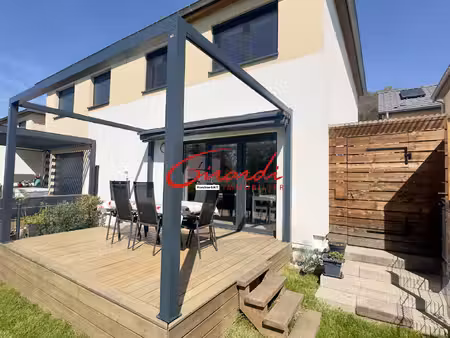 secteur zillisheim  maison jumelee de 82m2  3 chambres  un g