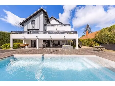 proche plage arcachon - villa de 8 pièces avec piscine - mziba1394