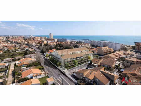 achat appartement 2 pièces 40m² valras plage 34350