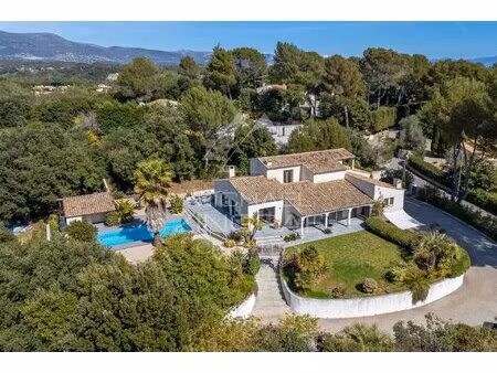 renovated villa in biot – prime location  absolute calm  5 bedrooms  full amenities with i