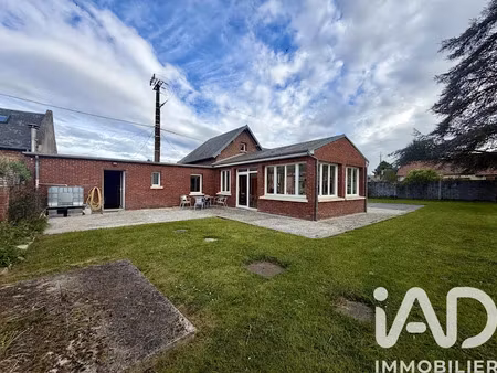 vente maison 4 pièces 121 m² à saint-christ-briost (80200)  153 000 €