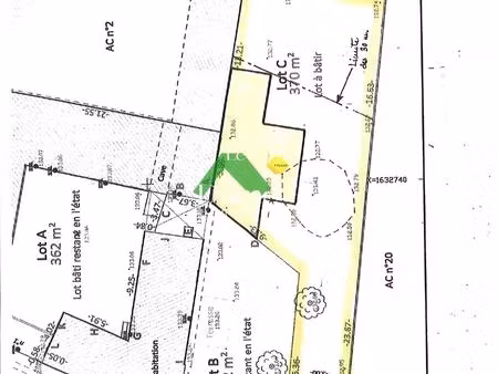 achat terrain 370m² st crepin 05600