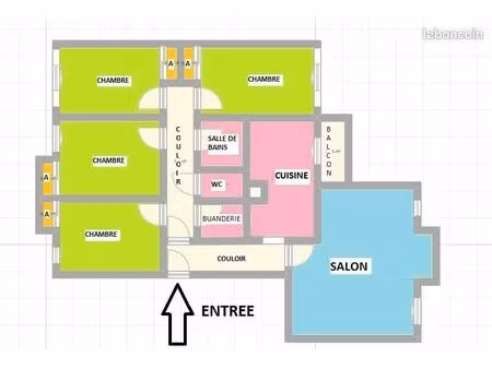 appartement 5 pièces