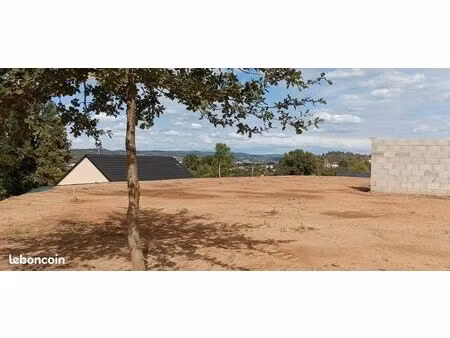 terrain constructible 519m² -brive la gaillarde