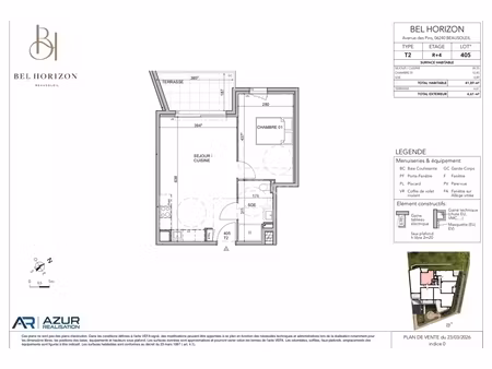 annonce appartement à vendre
