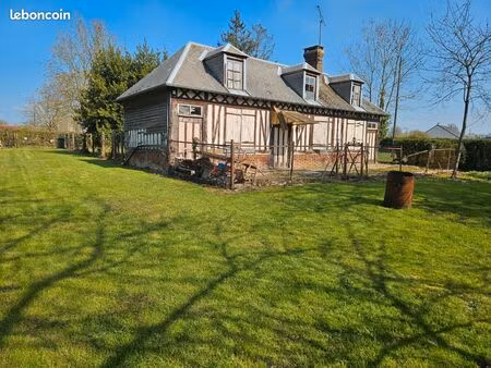 terrain +maison à renover