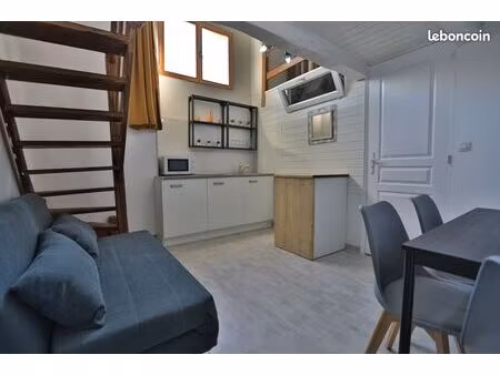 studio 27m2 refait à neuf  meublé et équipé en centre-ville historique