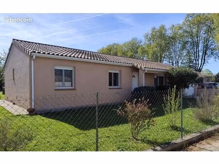 maison de plain-pied 90 m² avec jardin – au calme  vue dégagée