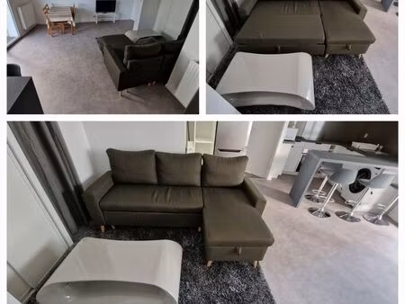 superbe t3 meublé et équipé  balcon  parking