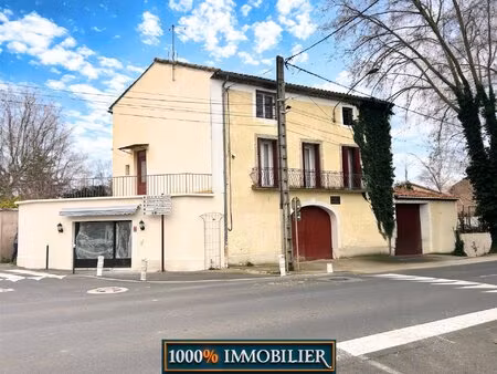 maison 168 m2 + local commercial + grange