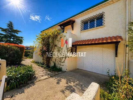 villa 123m2 avec garage - terrain de 525m2 piscinable