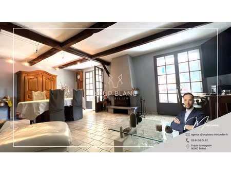 achat maison 5 pièces 109m² trevenans 90400