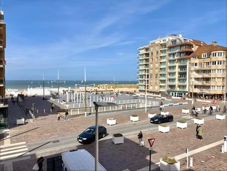 ongemeubeld appartement met 2 slaapkamers te huur in nieuwpoort-bad