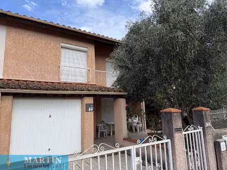 villa 3 faces 88m2 + garage avec jardin et terrasse