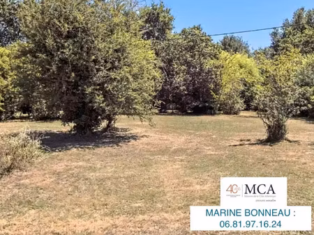 vente terrain 700 m² coutras (33230)