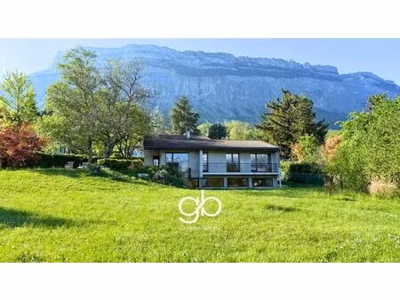 villa architecte 170 m2 vue exceptionnelle belledonne terrain 1400 m2 meylan haut calme