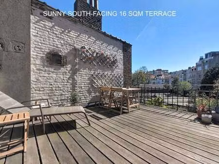 penthouse (1 ch / 1 sdb) de 55 m² avec terrasse sud 16 m² ☀️