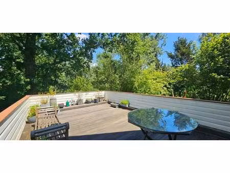 chee de st-job. duplex penthouse 3 ch 2sdb parkings jardin b