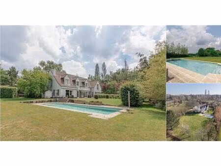 villa à vendre avec terrasse et jardin   lasne (vbe12011)