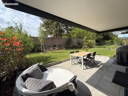 appartement 3 pièces 64m2 + jardin 235 m2 - terrasse - sur mesure - niederhausbergen