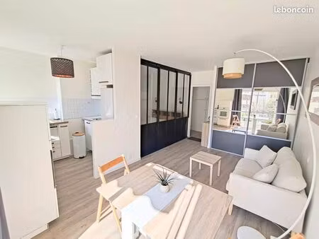 t1 bis 32m² meublé et équipé boulogne billancourt (marcel sembat)