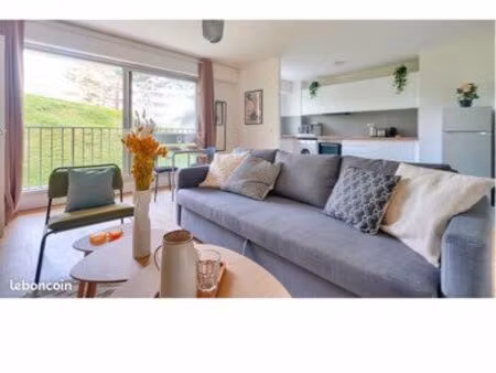 appartement meublé loos  garage   jardin