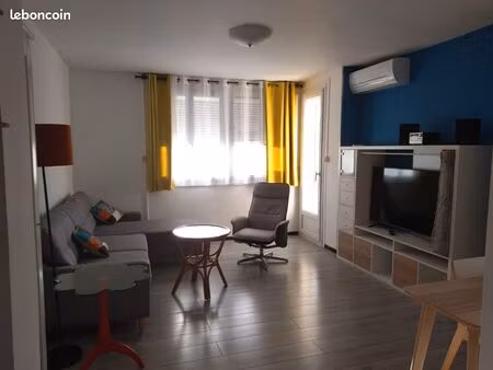 location meublée 3 pieces séte centre ville