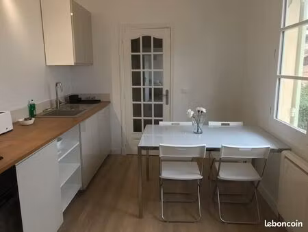 t3 avec jardin meuble