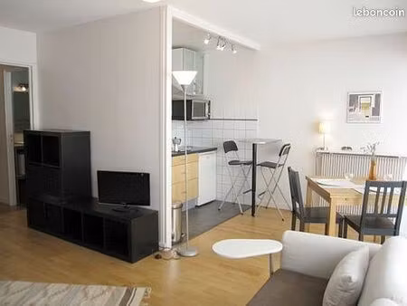 appartement studio 36m² meublé avec parking à nice
