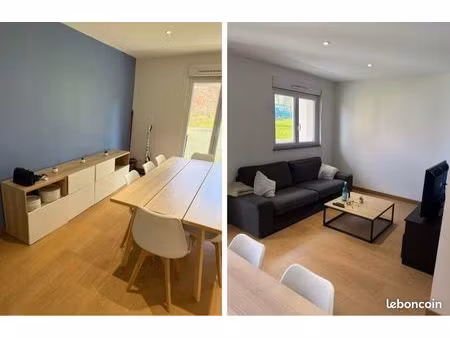appartement t4 meublé avec balcon – proche chu et facultés – disponible immédiatement