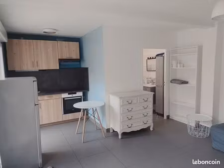 studio meublé 1 pièce 26m² + terrasse 25m²